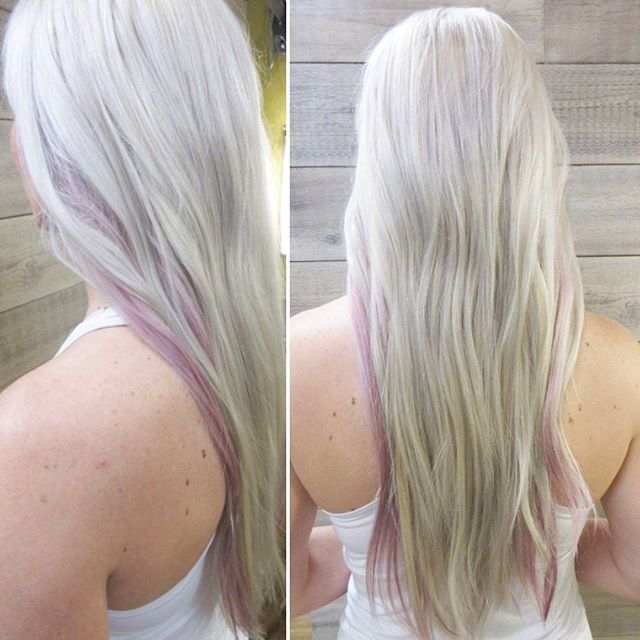 Platinum & Peek-a-Boo Pink
