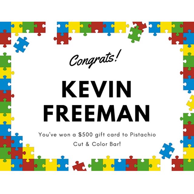 Congratulations to Kevin Freeman, the winner of our annual Autism Raffle! We appreciate Amy Munera, President of @autismsocietysandiego and her sons for helping us pick this year’s winner. Thanks to everyone who participated and helped make this raffle a success!